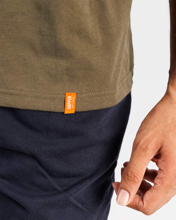 Solid drop shoulder - Oversized  T - Image 3